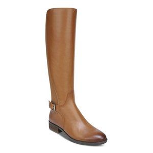 NEW Sam Edelman Paxton Block Heel Riding Boots in Brown NWOB